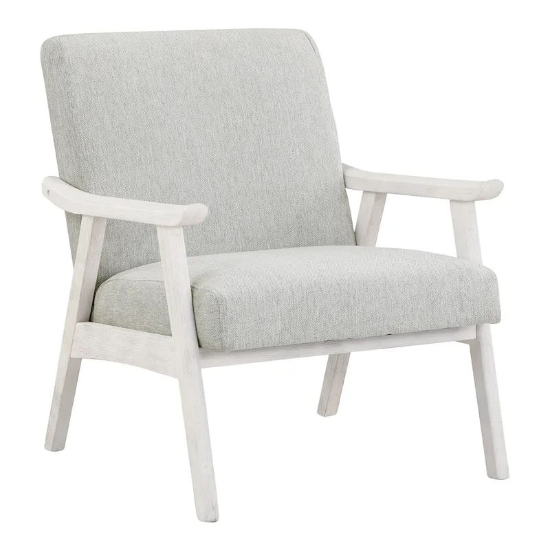 Weldon Mid-Century Fabric Upholstered Chair