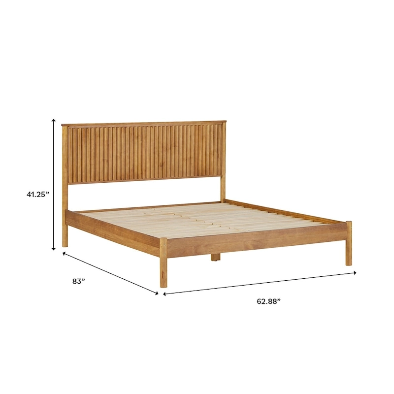 Middlebrook Designs Transitional Solid Wood Queen Bed