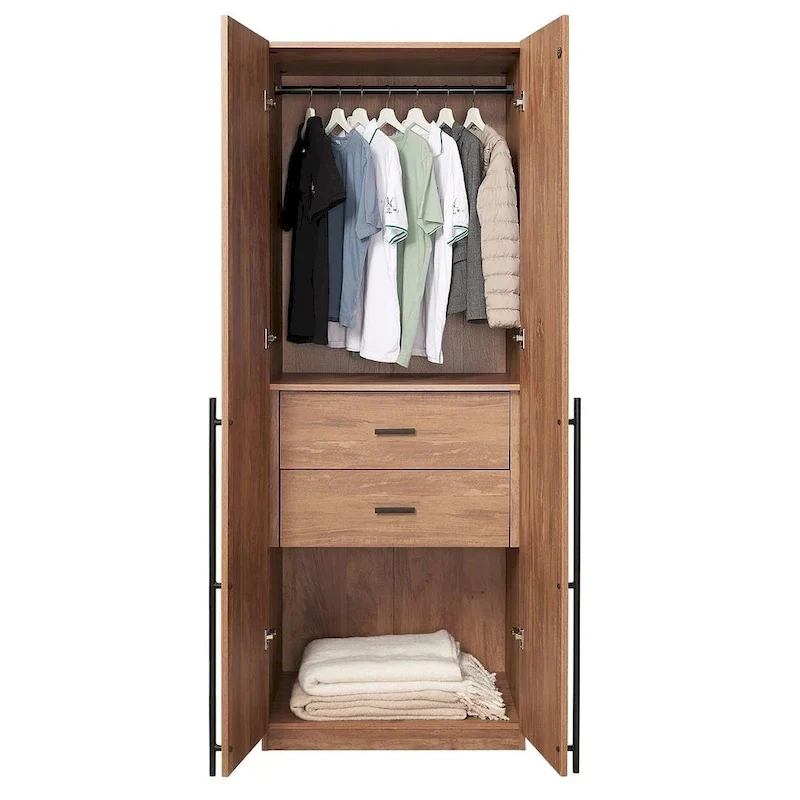 Lee Modern 2.0 Freestanding Wardrobe Closet Armoire