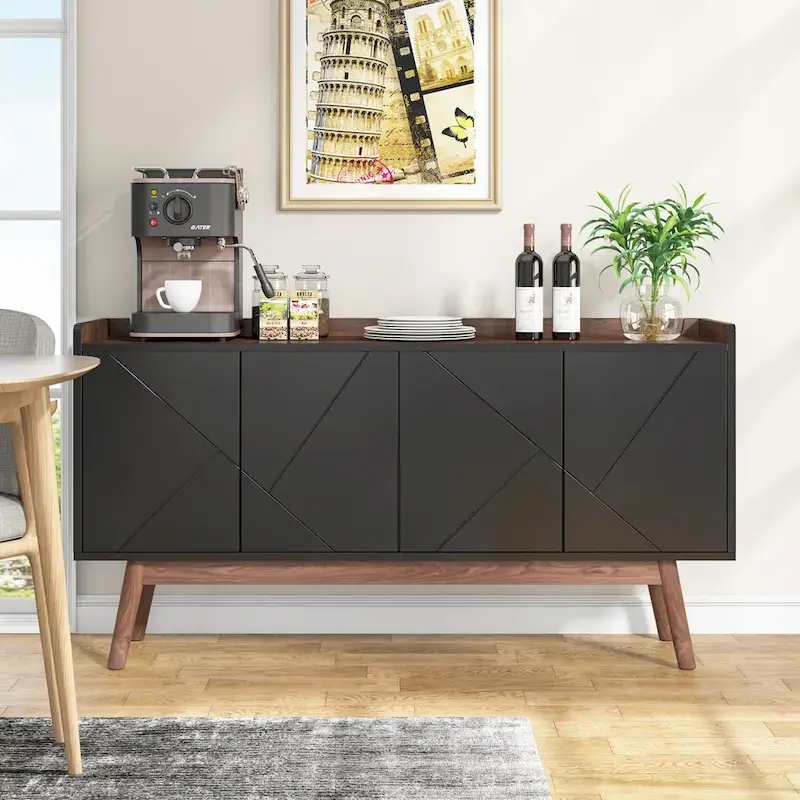 Kitchen Sideboard Buffet Table Buffet Cabinet with Storage