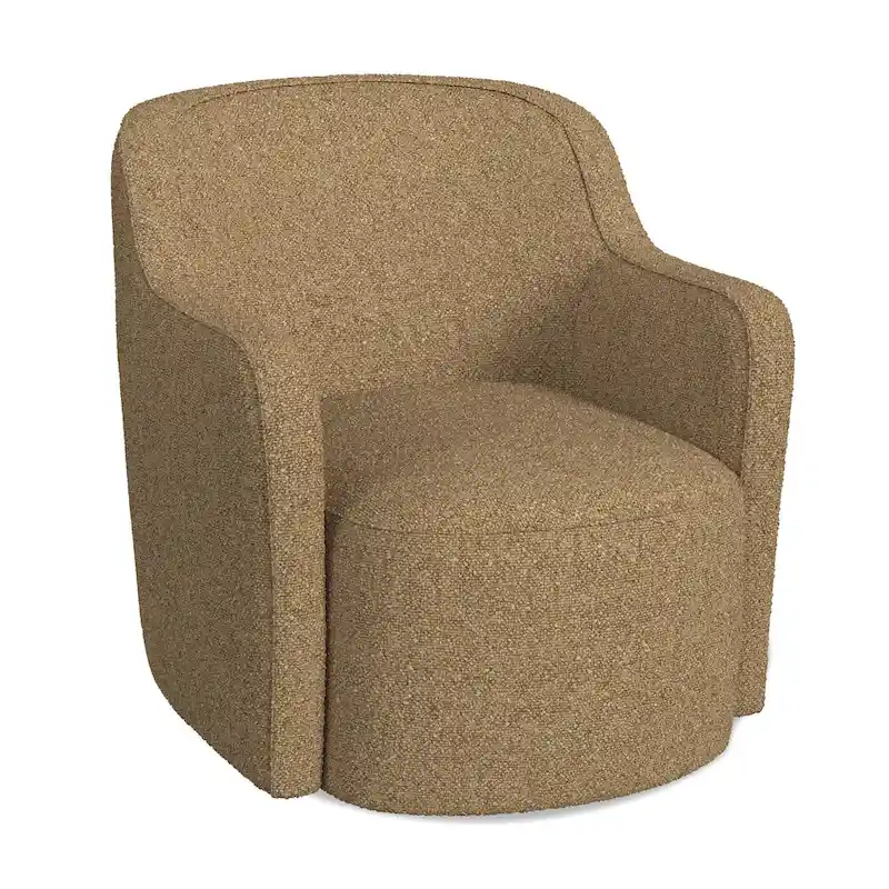 HomePop Upholstered Swivel Accent Chair