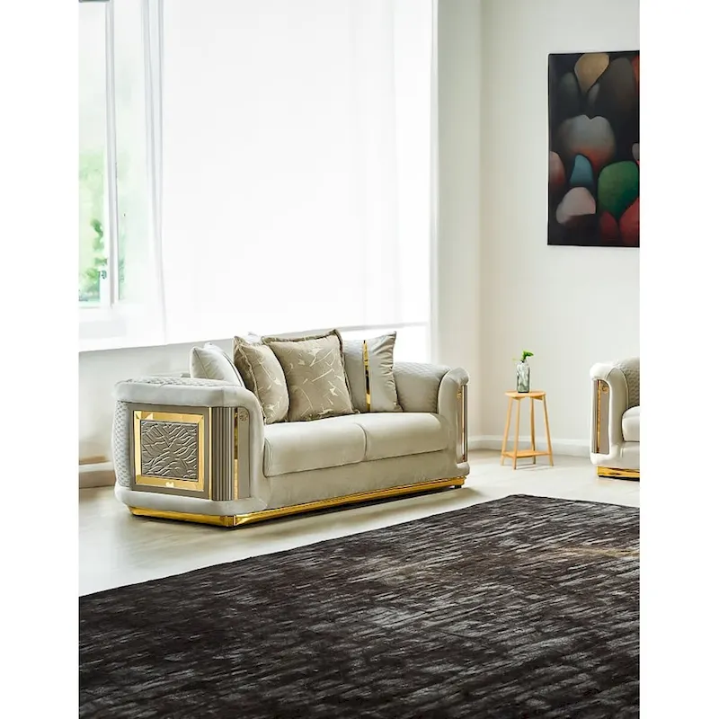 Luresta 2 Pieces Living Room Sets 1 Sofa 1 Love seat