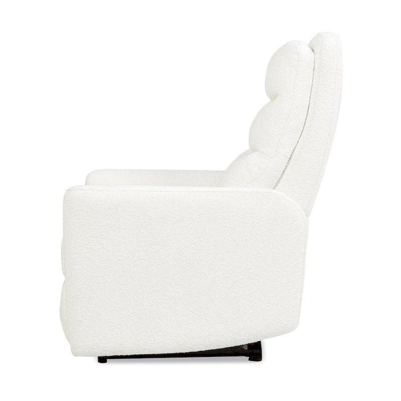 Bloomy 35.5 Boucle Upholstered High-Back Power Recliner Motion Chair