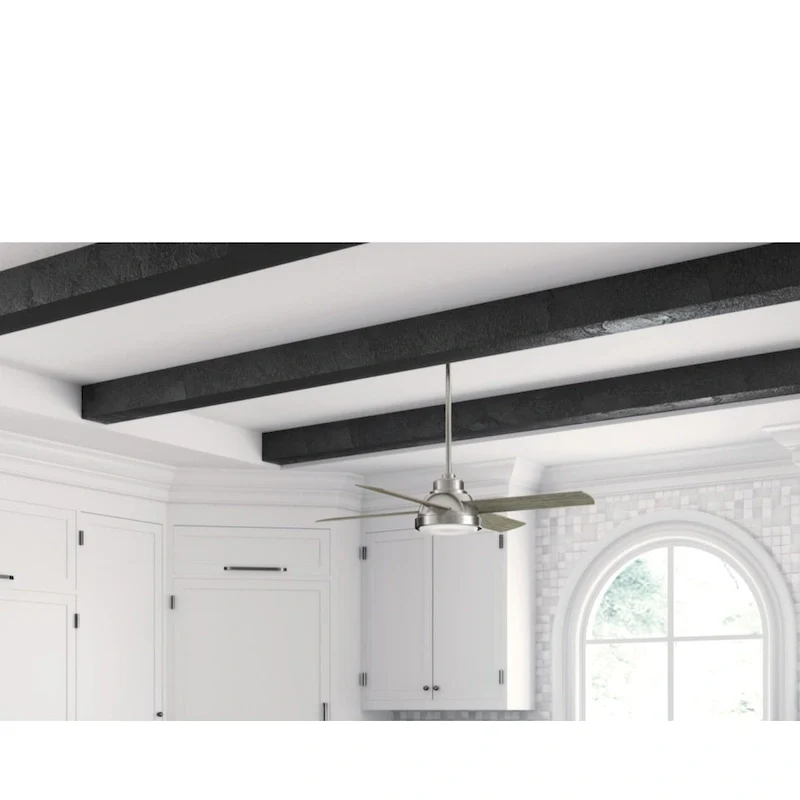 Casablanca 54  Levitt Ceiling Fan with LED Light Kit and Wall Control - Modern Industrial, Rustic