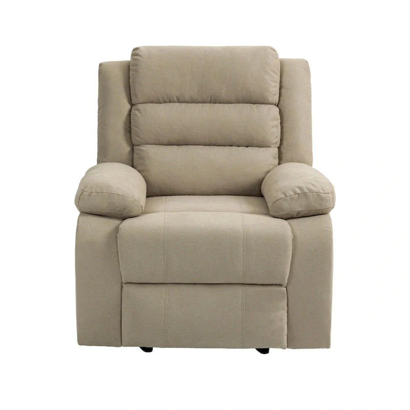 Classic and Traditional Manual Recliner Chair Single Sofa