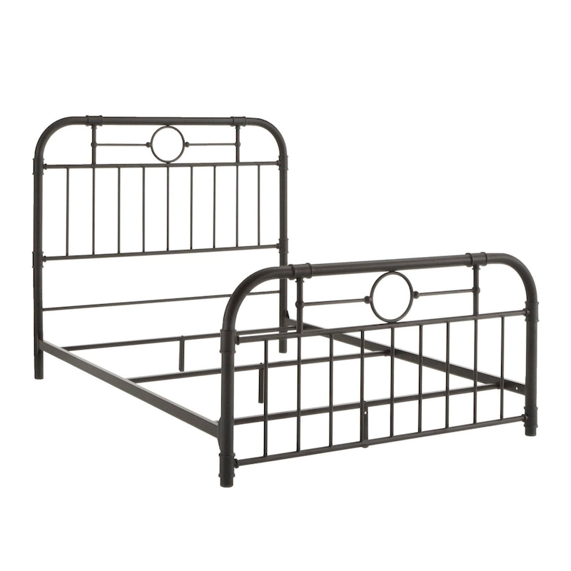 Kendal Black Metal Bed by iNSPIRE Q Classic