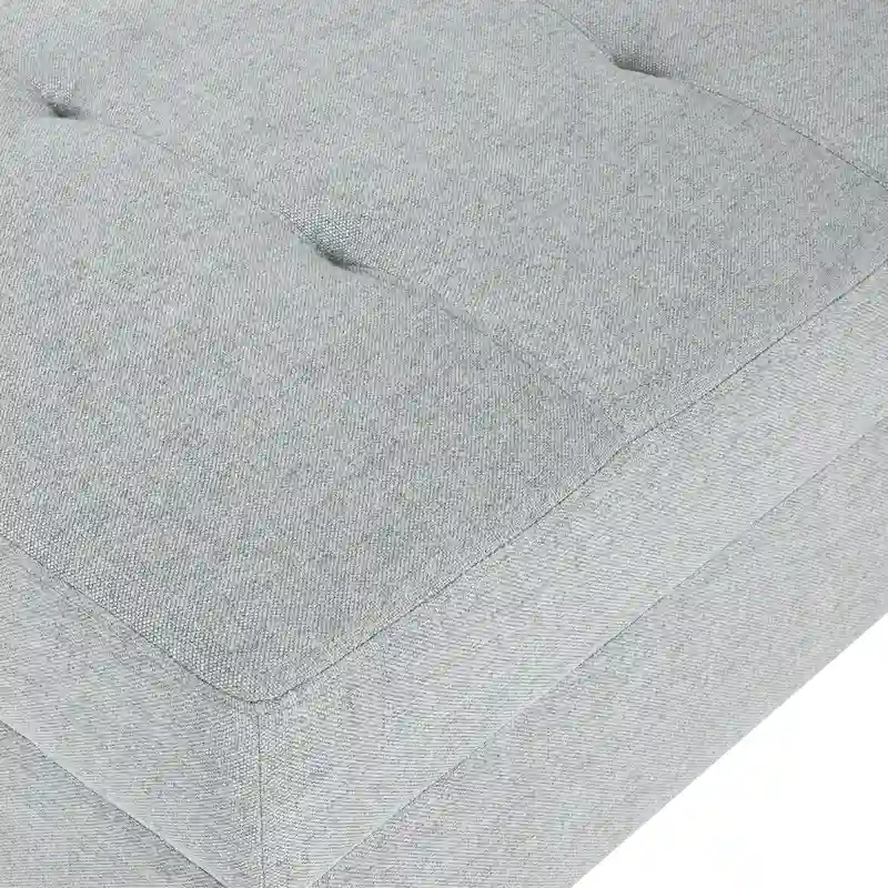 Tiernan Tufted Fabric Ottoman by Christopher Knight Home