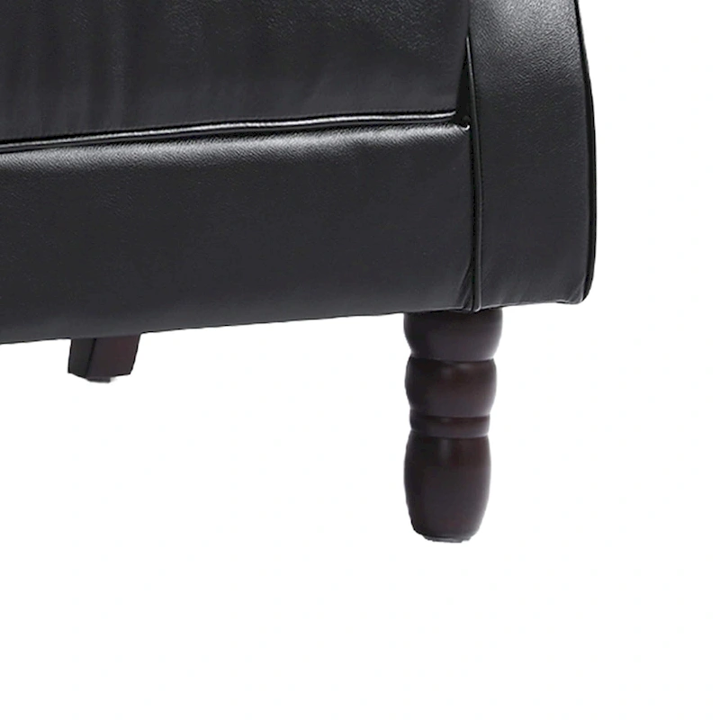 Button-Tufted Accent Club Chair Wingback Armchair Set of 2