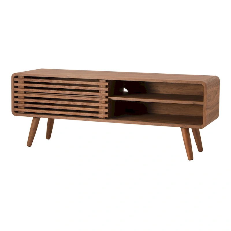 Wilson 46 KD Slat Low TV Stand