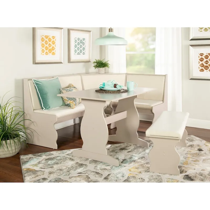Breakfast Nook 3-piece Dining Set