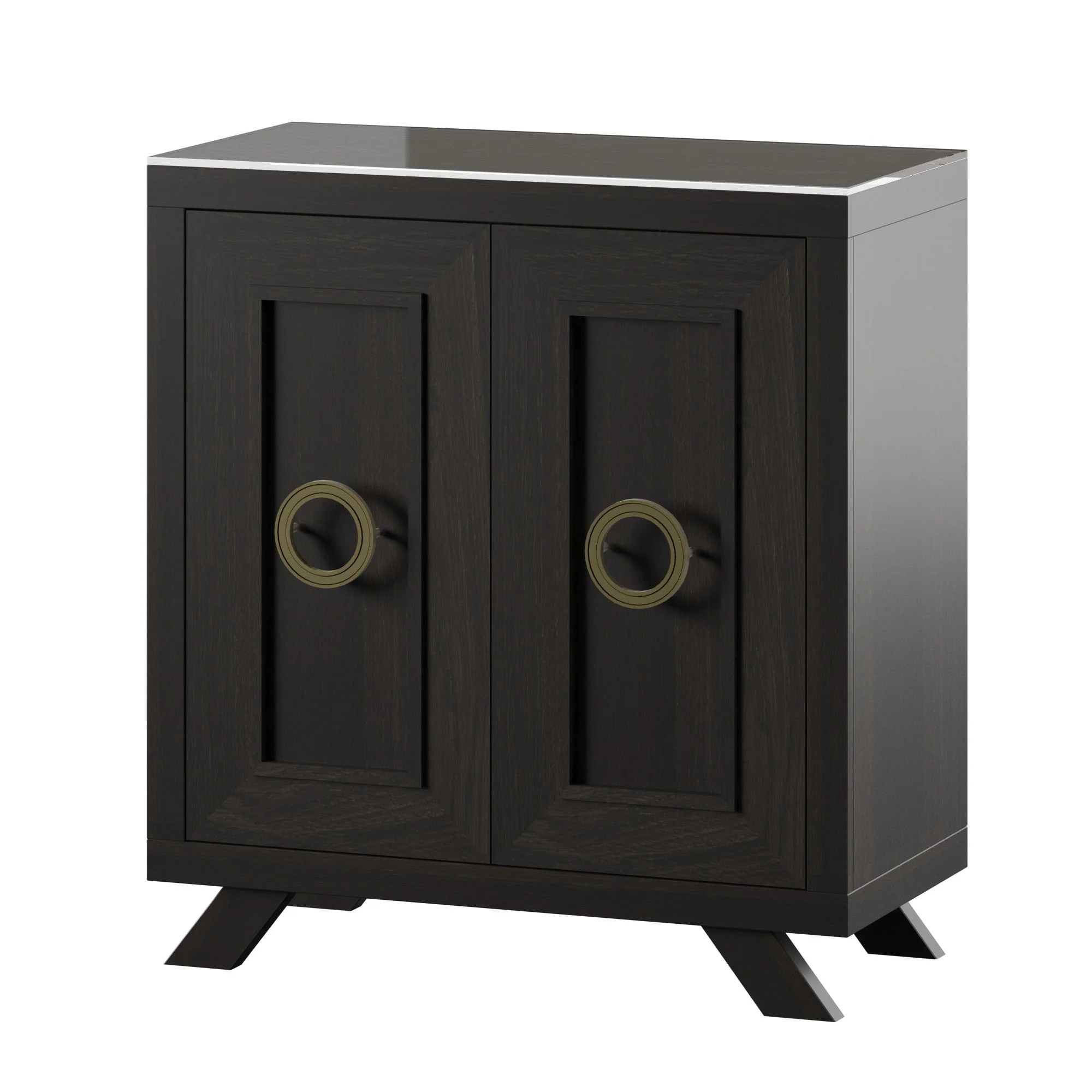 Contemporary Modern Entryway Accent Cabinet