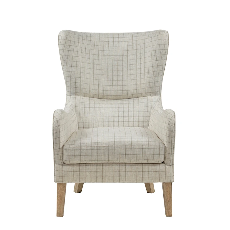 Madison Park Leda Swoop Wing Chair