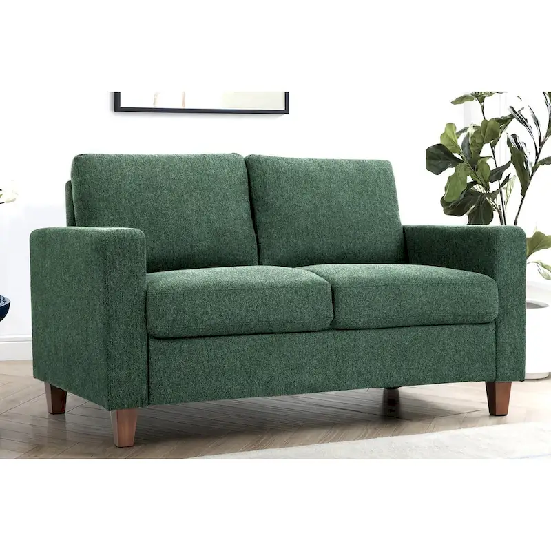 55 In Transitional Upholstered Living Room Loveseat