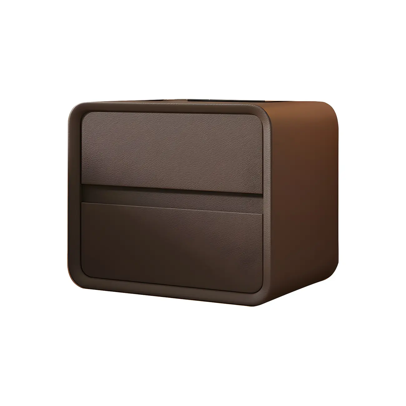 Scandinavian Wood Narrow Bedside Cabinet