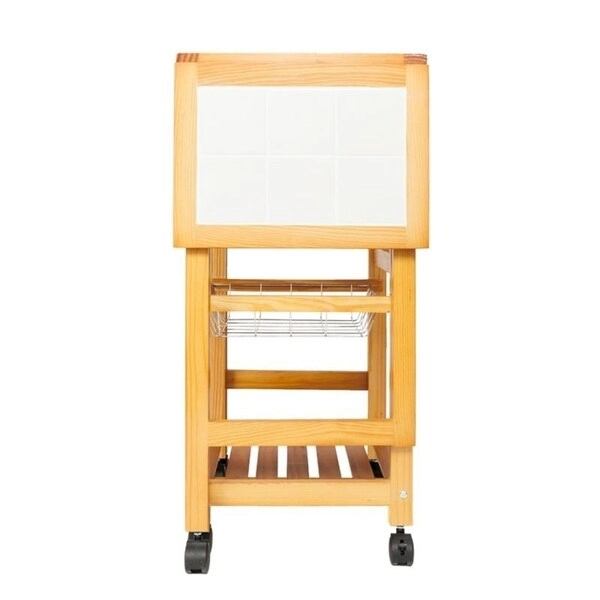 Carson Carrington Jokkmokk Drop Leaf Kitchen Island