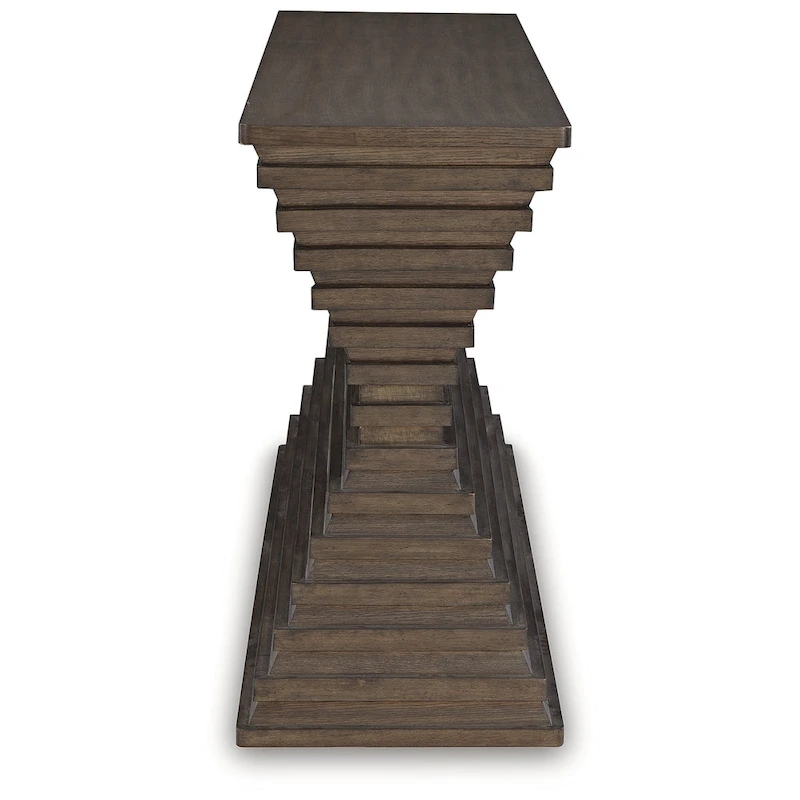Signature Design by Ashley Hannodream Brown Sofa Table - 72  W x 18  D x 34.75  H
