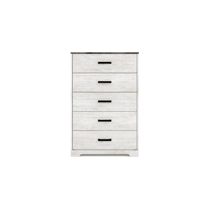 Signature Design by Ashley Shawburn Contrasting Woodgrain Chest of Drawers