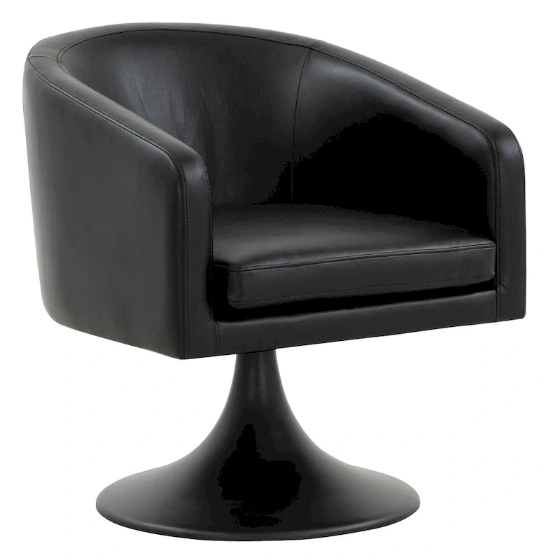 SAFAVIEH Couture Tela Pedestal Chair - 27.6 W x 29.7 L x 31.9 H - 27Wx30Dx32H