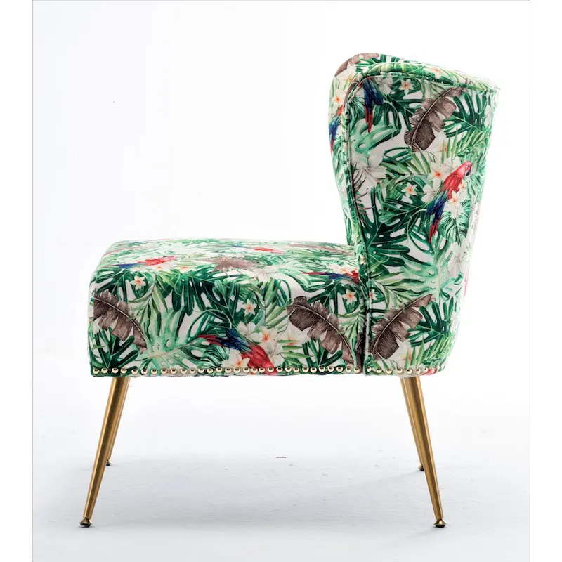 Friant 25W Microfiber Upholstered Slipper Chair