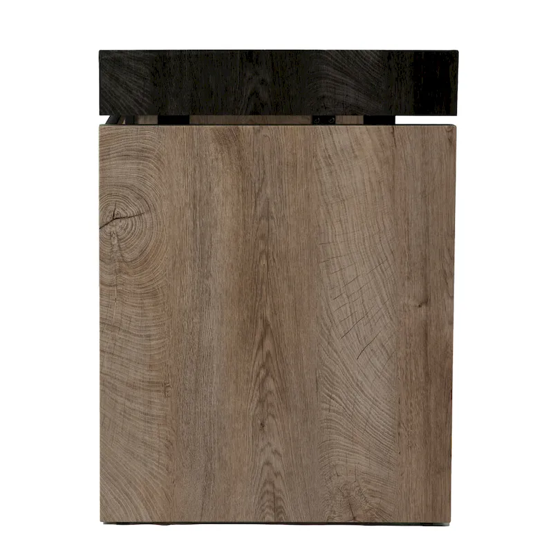 SEI Furniture Hedgefield Transitional Wood Black Desk