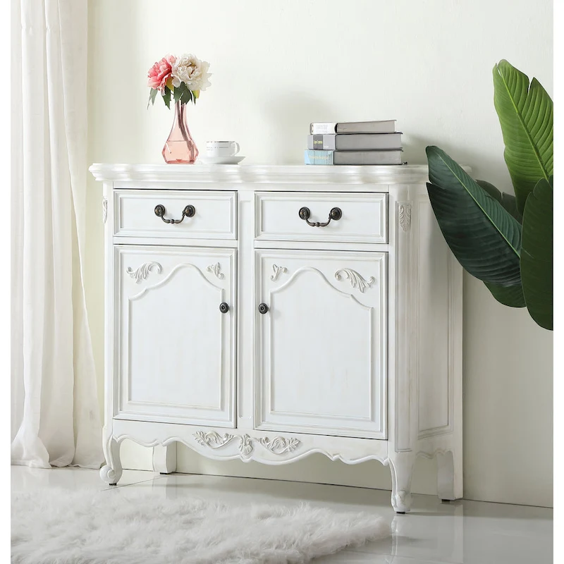 Double Drawer Accent Chest