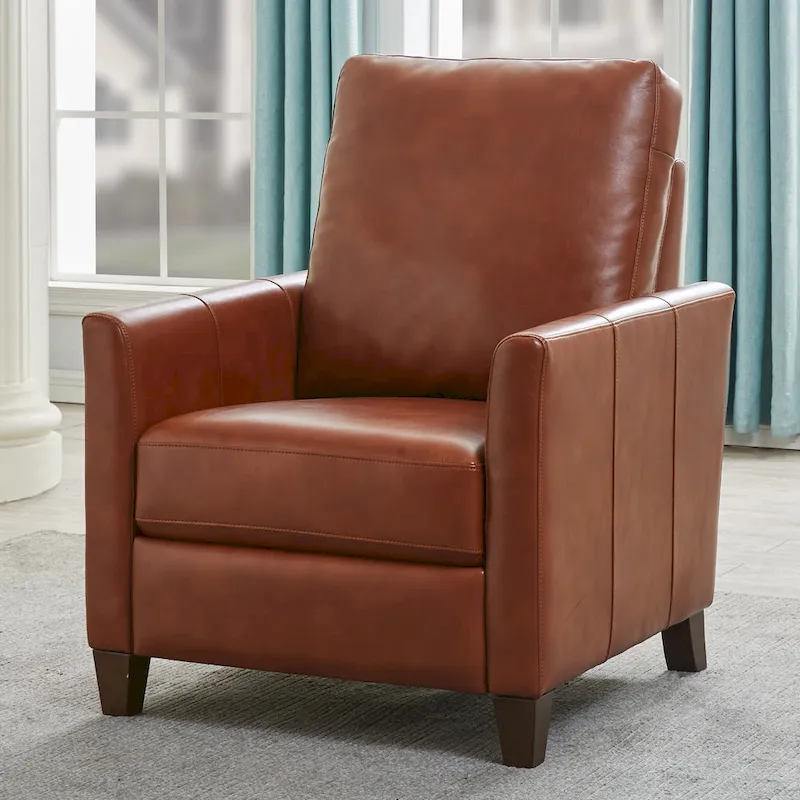 Piper Faux Leather Modern Recliner by Greyson Living