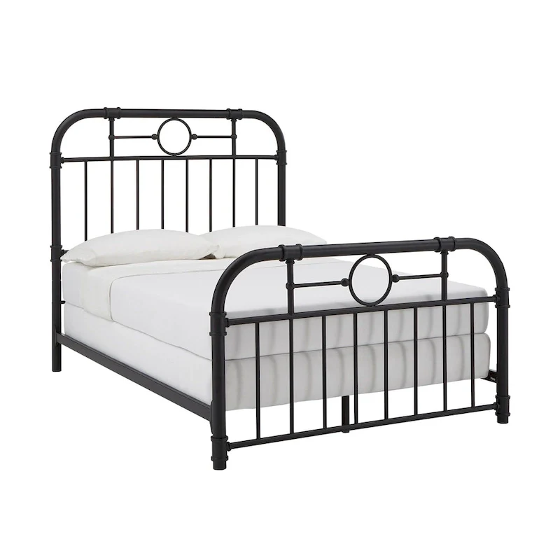 Kendal Black Metal Bed by iNSPIRE Q Classic