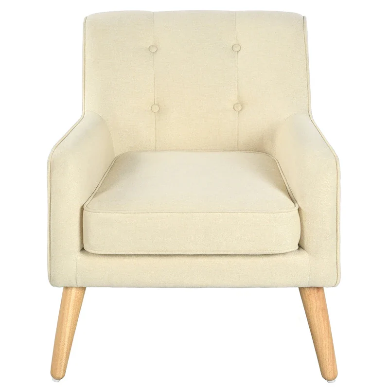Felicity Mid-century Modern Tufted Armchair by Christopher Knight Home