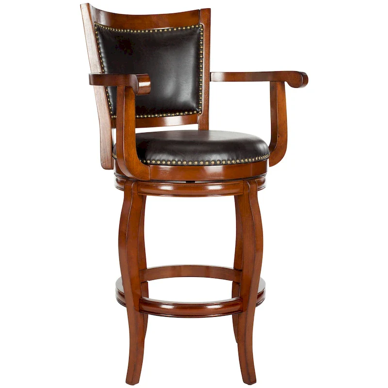 SAFAVIEH Candice Sierra Brown 29-inch Bar Stool - 25Wx24Dx46H