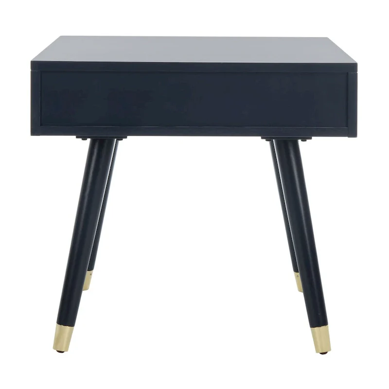 SAFAVIEH Sunny Mid-Century Gold Cap End Table - 24 x 24 x 22.3 - 24Wx24Dx22H