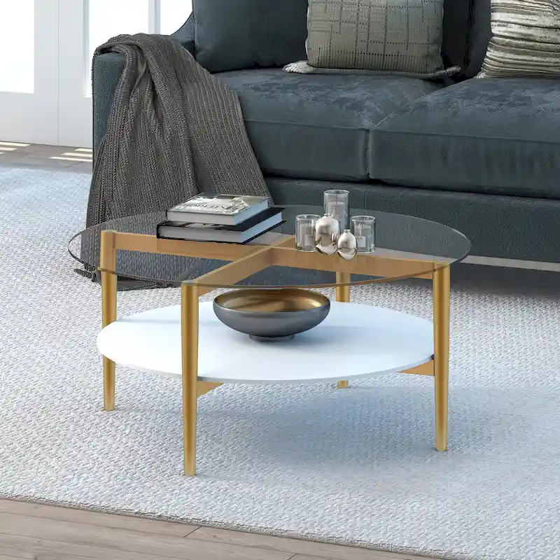 Carson Carrington Saliesta Mid-Century Modern Coffee Table