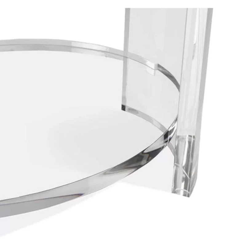 Justin Modern Acrylic Side Table