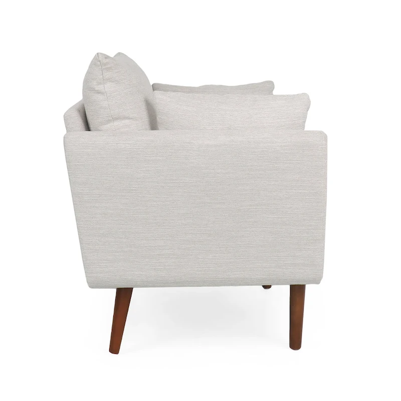 Gould Upholstered Club Chair with Accent Pillows by Christopher Knight Home