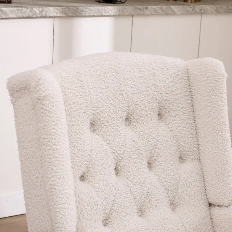 Multi-gear adjustable lounge chair 360 degrees full rotation rocking chair