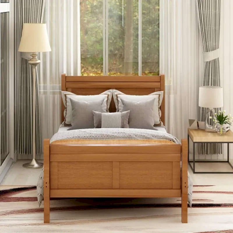 Wood Twin Frame Bed