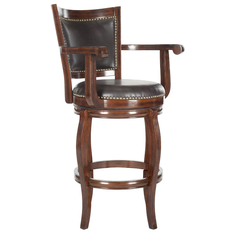 SAFAVIEH Candice Sierra Brown 29-inch Bar Stool - 25Wx24Dx46H