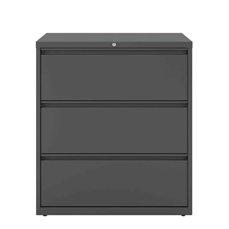 Hirsh 36 in Wide, 3 Drawer, HL8000 Series, Classic Blue