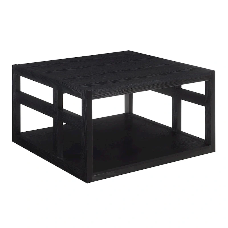 Convenience Concepts Monterey Square Coffee Table with Shelf