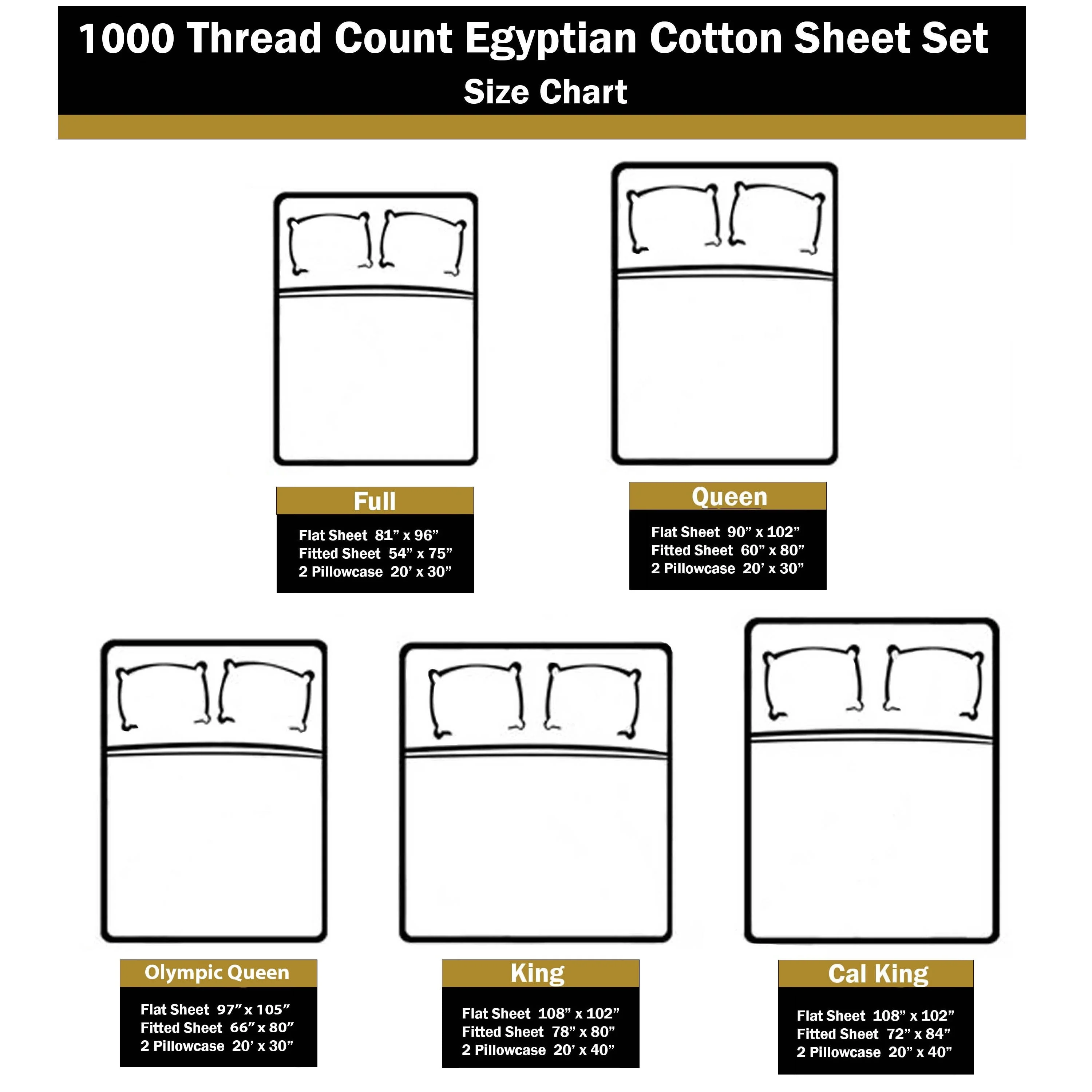 Superior Egyptian Cotton 1000 Thread Count Deep Pocket Solid Sheet Set