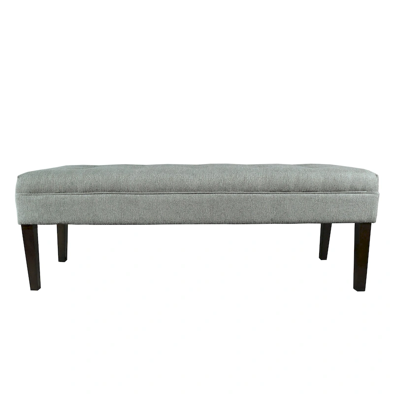 Kaya Button Tufted Upholstered Long Bench