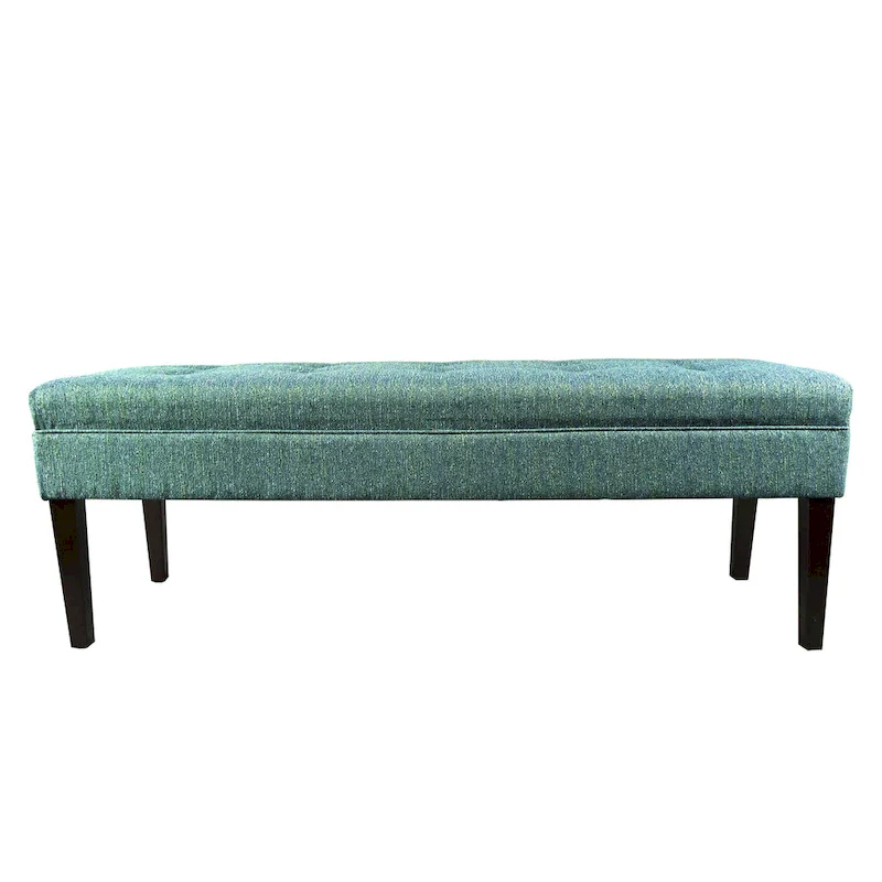 Kaya Button Tufted Upholstered Long Bench