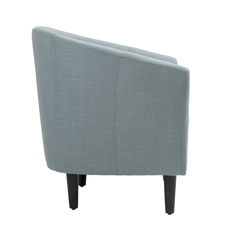 2 Set Modern Accent Chair Upholstered Barrel Chair
