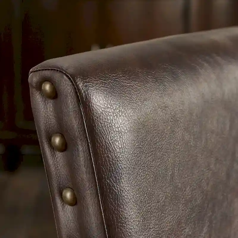 Flatiron Nailhead Upholstered Dining Chairs (Set of 2) by iNSPIRE Q Classic