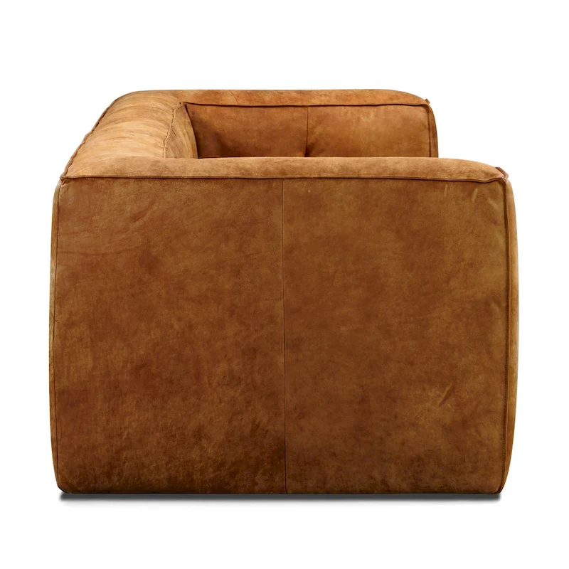 Poly & Bark Capa 92 Sofa - Full Grain Genuine Italian Leather