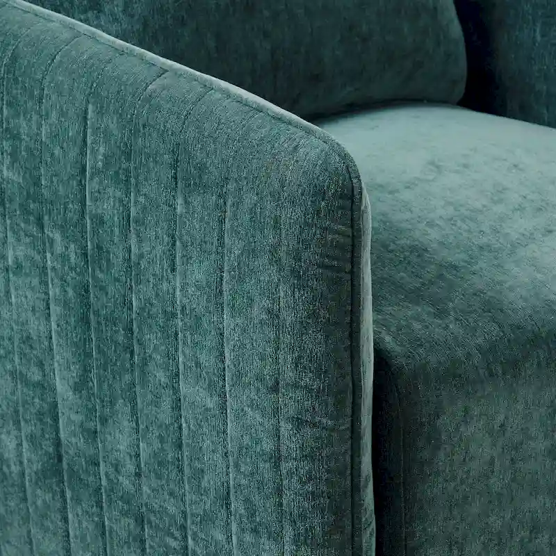 Madison Park Paloma Upholstered 360 Degree Swivel Chair