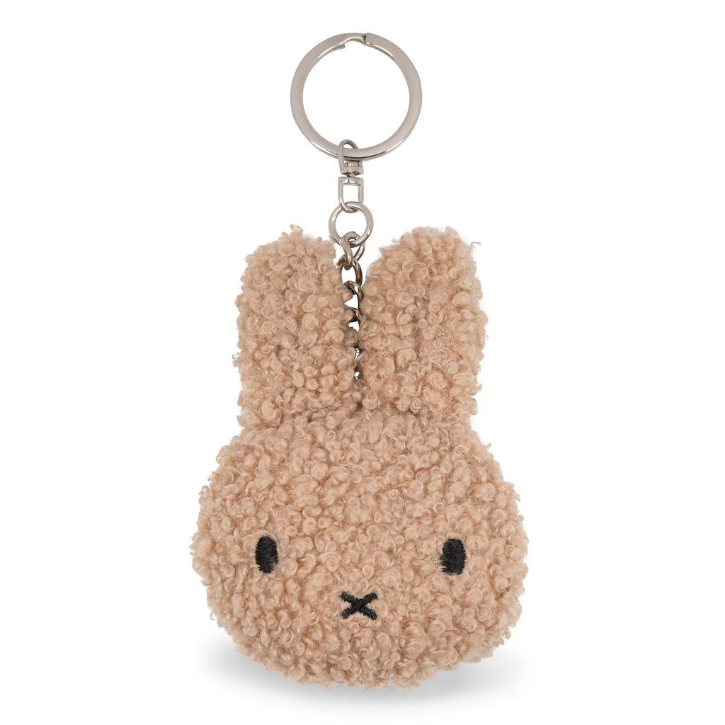 Miffy & Friends Miffy Flat Keychain ECO Tiny Teddy Beige 10 cm