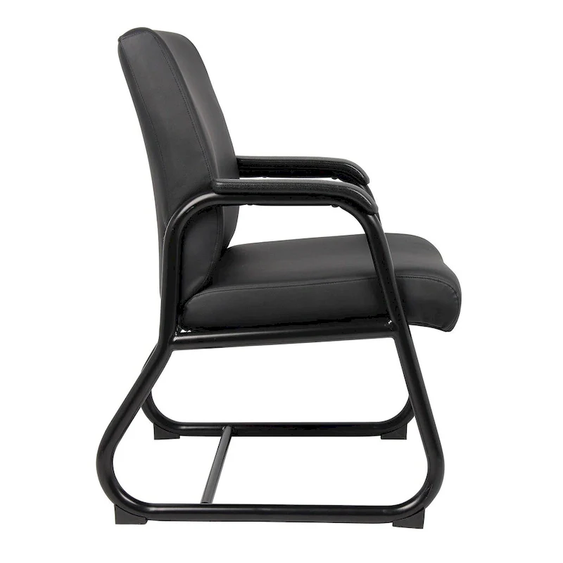 Boss Antimicrobial Vinyl Executive Guest Chair
