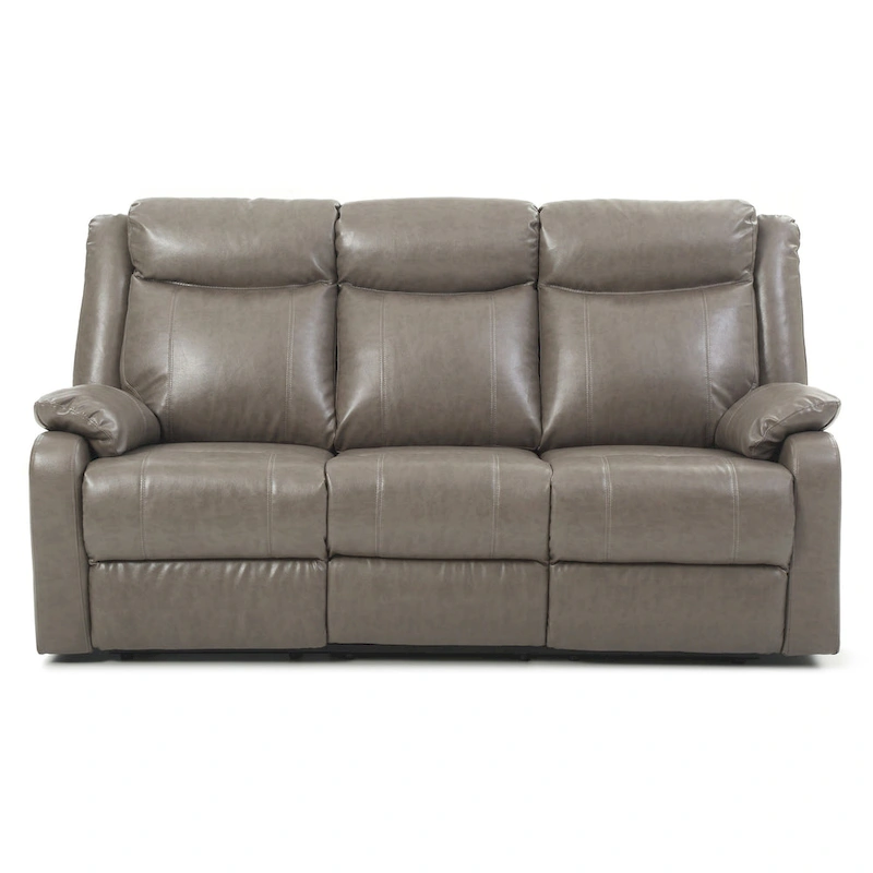 Ward Faux Leather Double Reclining Sofa