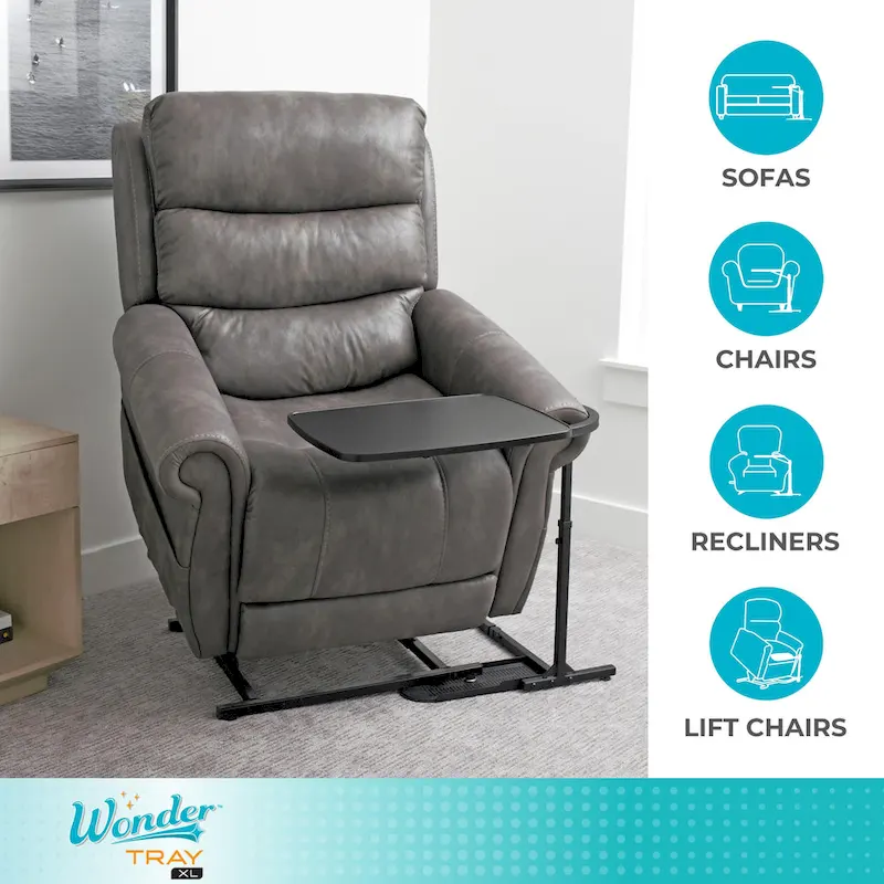 Stander Wonder Extra Large Swivel TV Tray Table & Laptop Desk