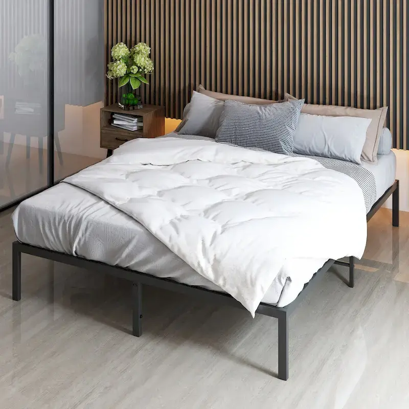 King/Queen/Full Metal Platform Bed frame ,Sturdy Metal Frame